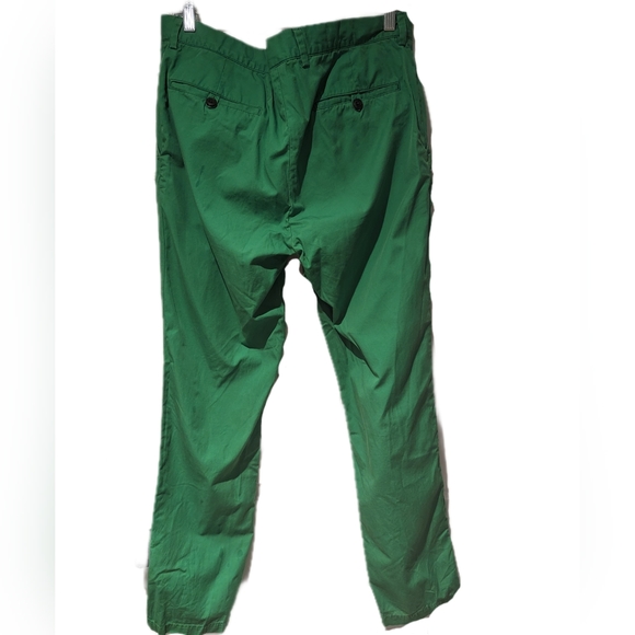 Club Monaco Green Chinos - Picture 3 of 5